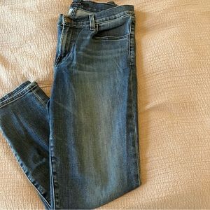 J Brand Swift Mid Rise Crop Skinny Jeans